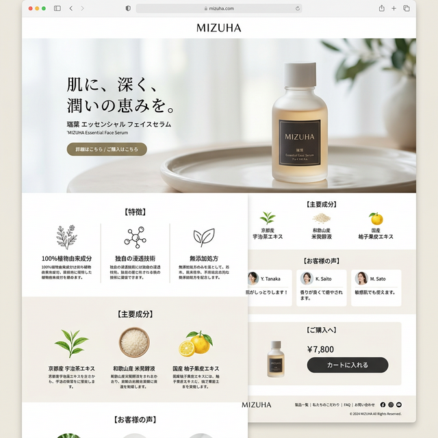 商品LP制作例